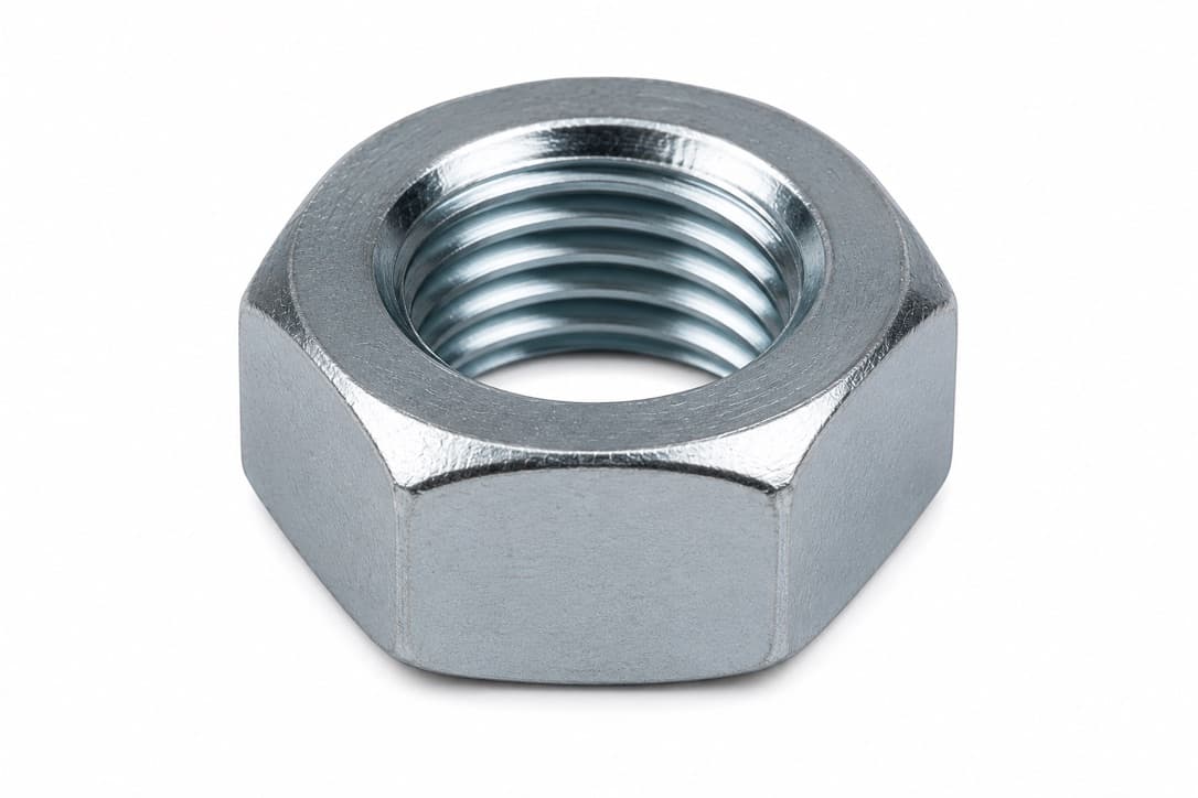 Industrial nuts and threaded fastening components